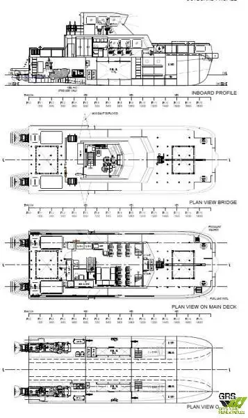 Wind farm service vessel for sale