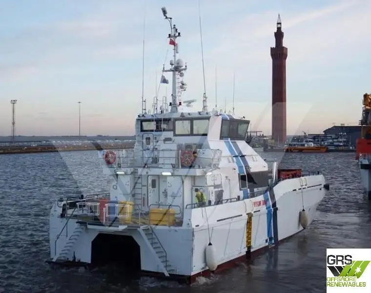 Wind farm service vessel for sale