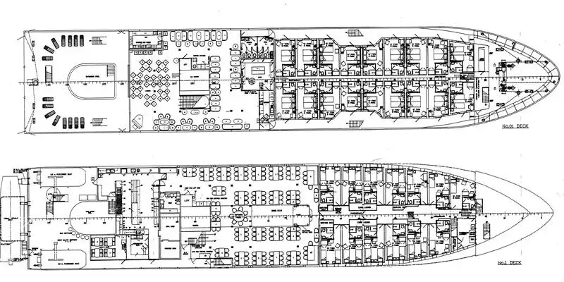 Passenger ship for sale